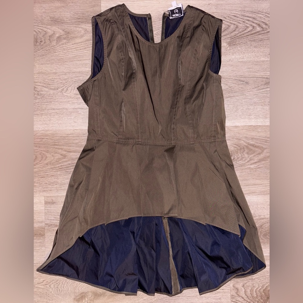 Chic Olive High Low Women's Top
